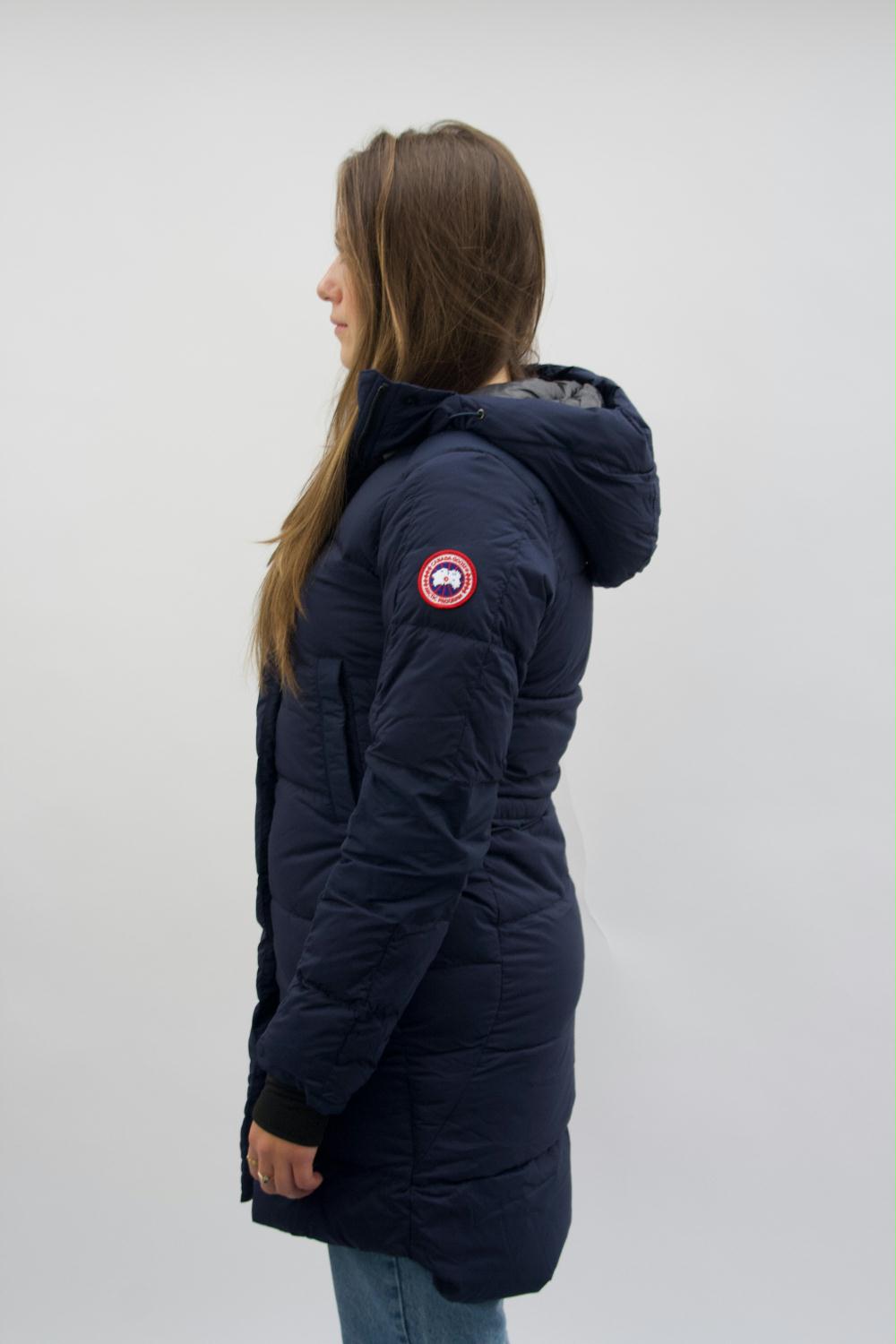 produceren Amazon Jungle ga verder Canada Goose - Donkerblauwe Alliston donsjas - Zoetelief Mode