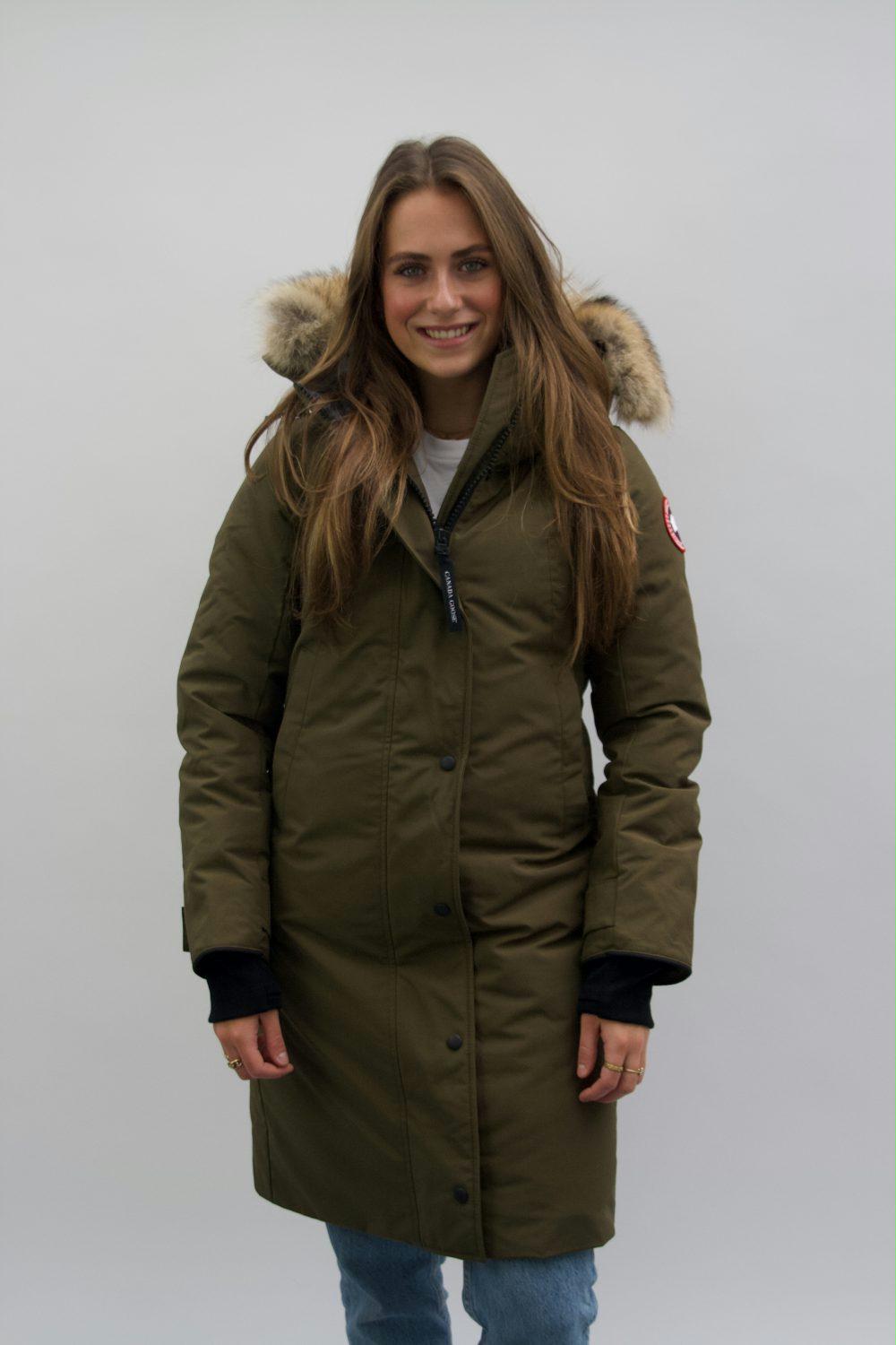 gek geworden honing D.w.z Canada Goose - Groene Sherbrooke parka - Zoetelief Mode