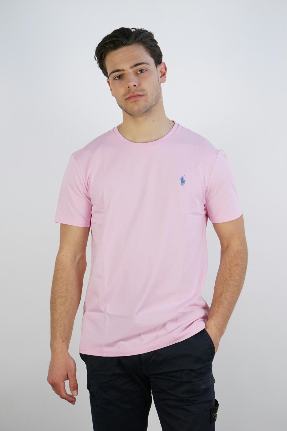 Polo Ralph Lauren - Roze Jersey t-shirt - Mode