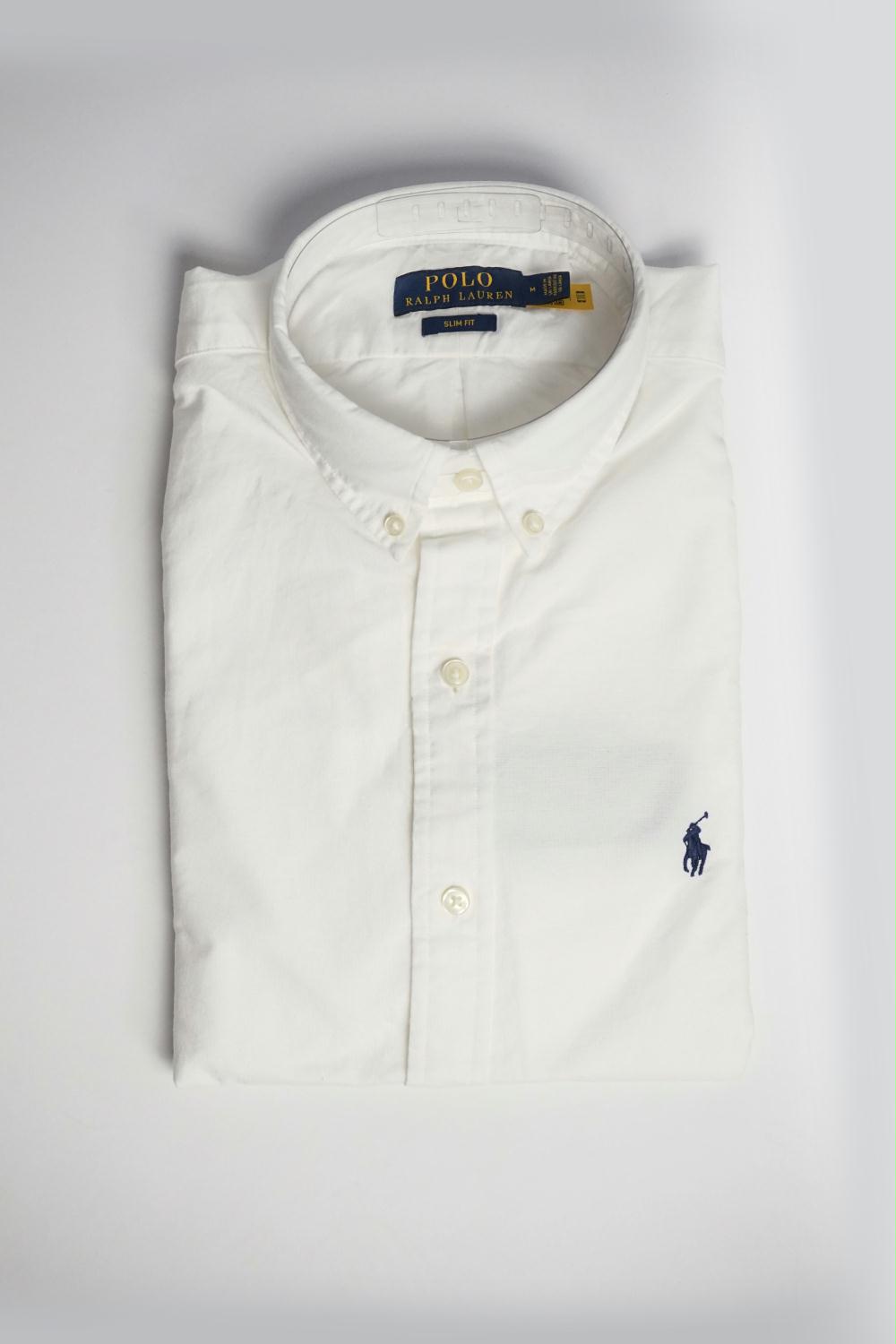 Fascineren onderwijzen Vrijgevigheid Polo Ralph Lauren - Wit Oxford overhemd - Zoetelief Mode