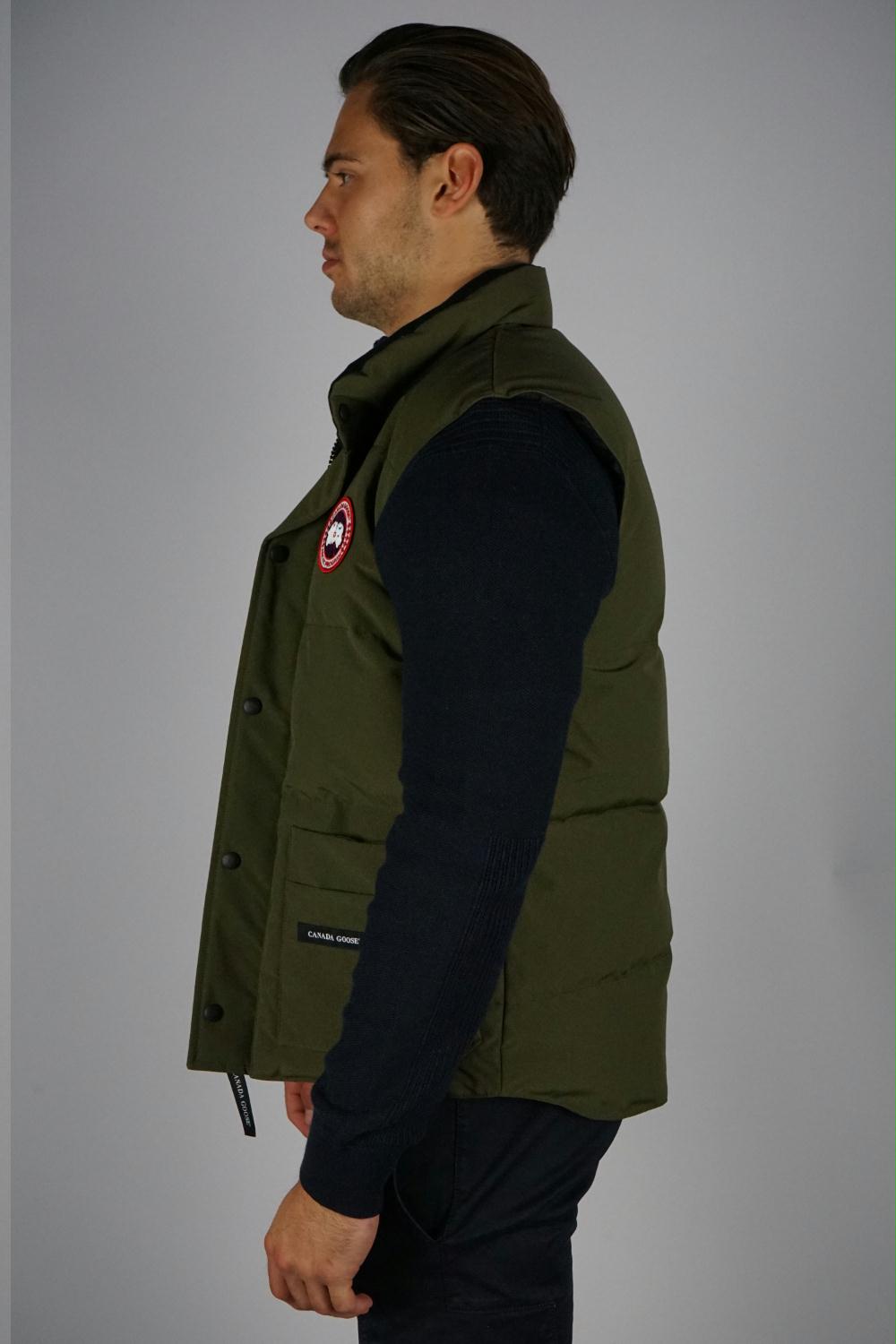 Commandant temperatuur vervoer Canada Goose - Freestyle Crewvest - Zoetelief Mode