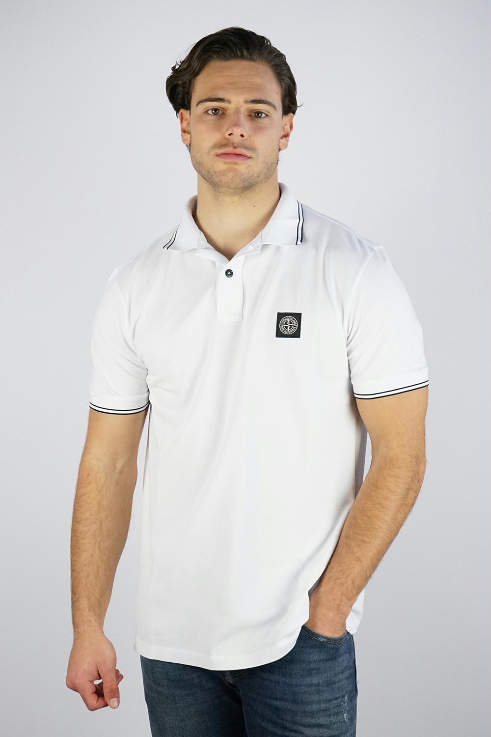 Stone Island Basic Cotton Polo Shirt
