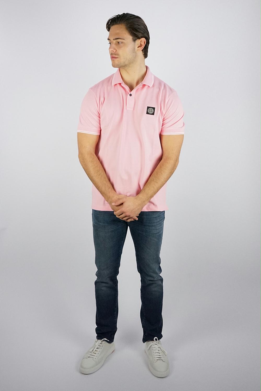 Stone island polo sale heren 2025
