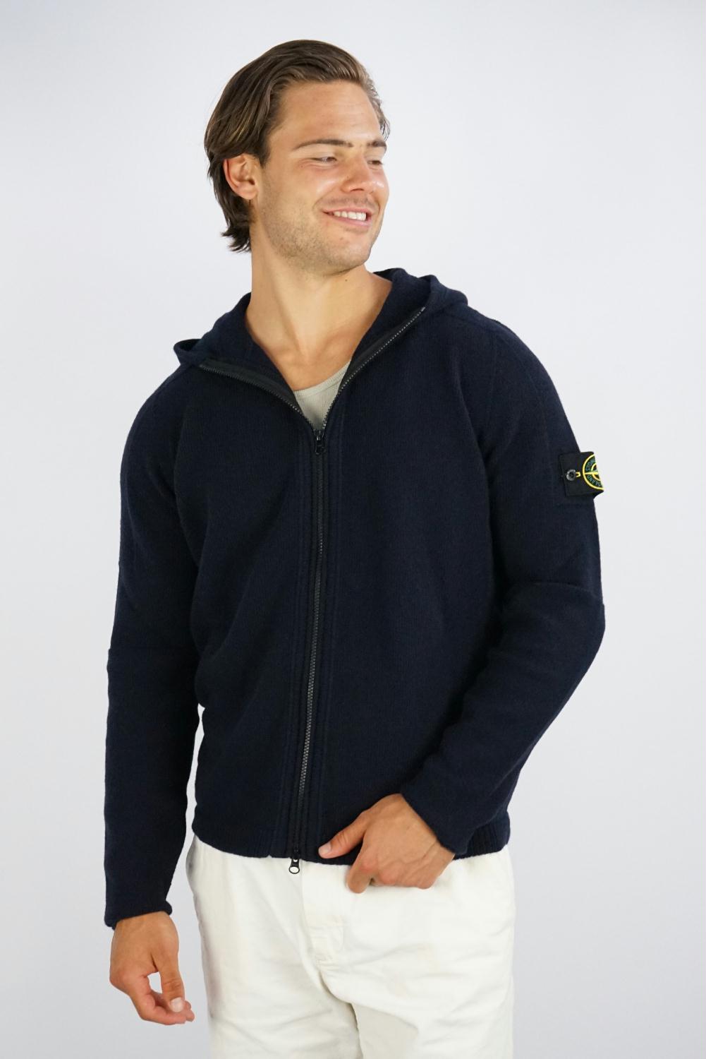 Stone Island - 509A3 Knit Hooded Cardigan