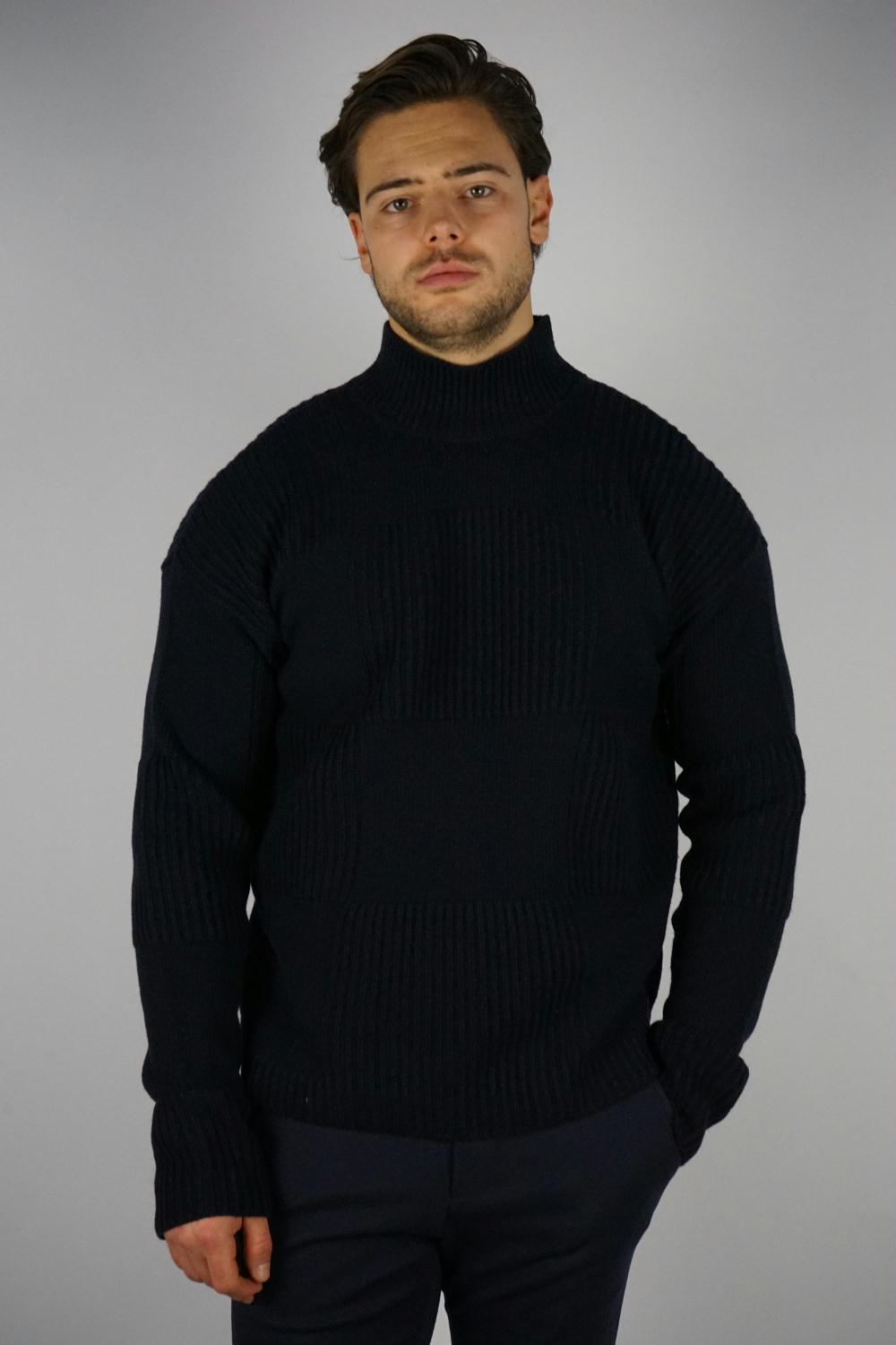 Woolrich - Checked Turtleneck Sweater