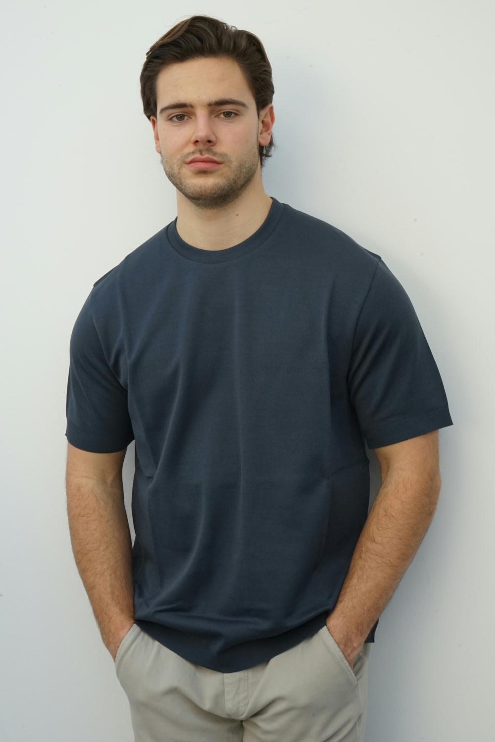 Herno - Jersey Knit Effect T-shirt