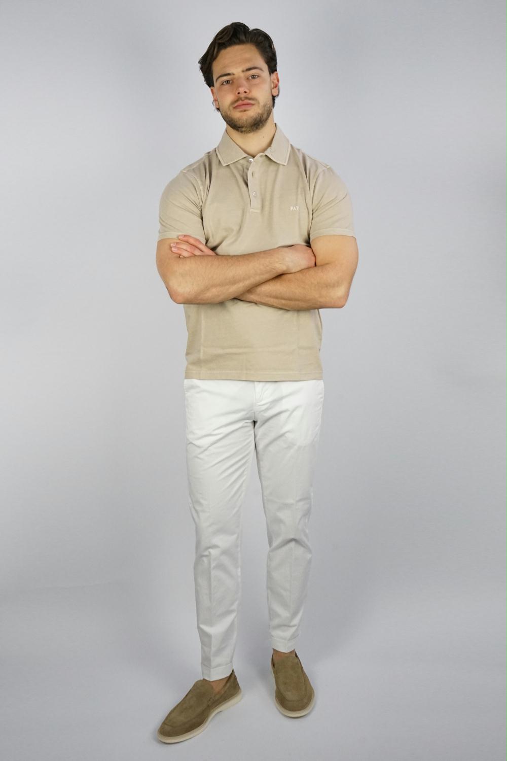 Fay - Embroidered-Logo Polo Shirt