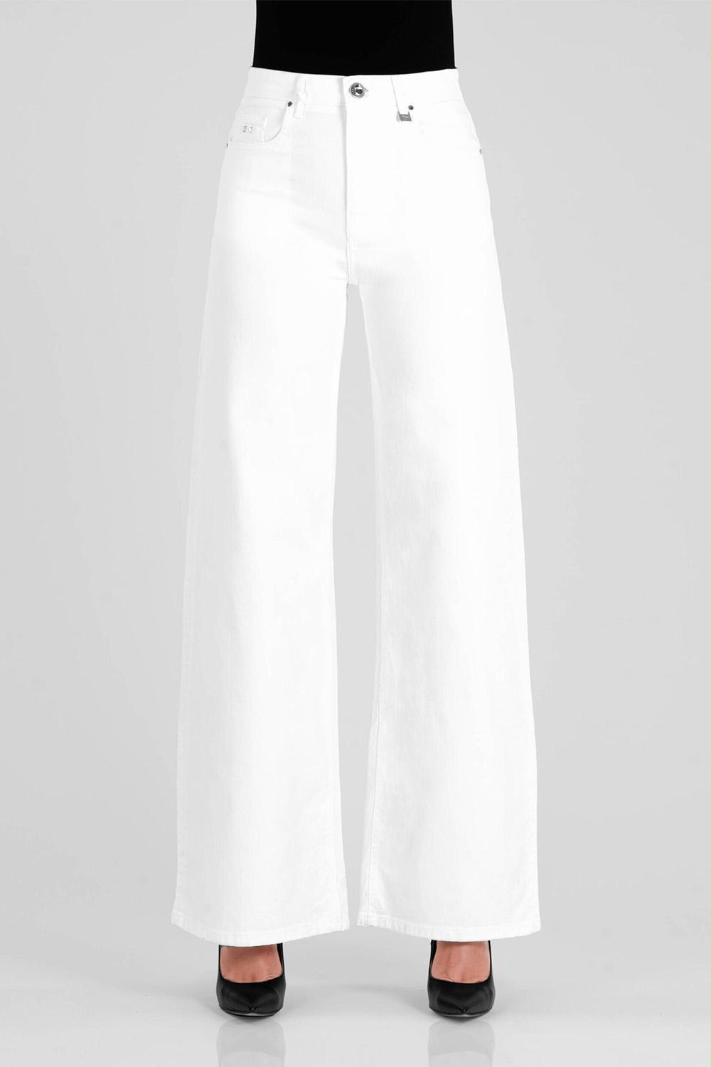 Tramarossa - Monica Wide White Raw Jeans