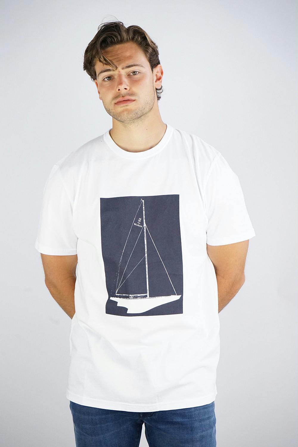 Woolrich - Nautical Print Cotton T-Shirt