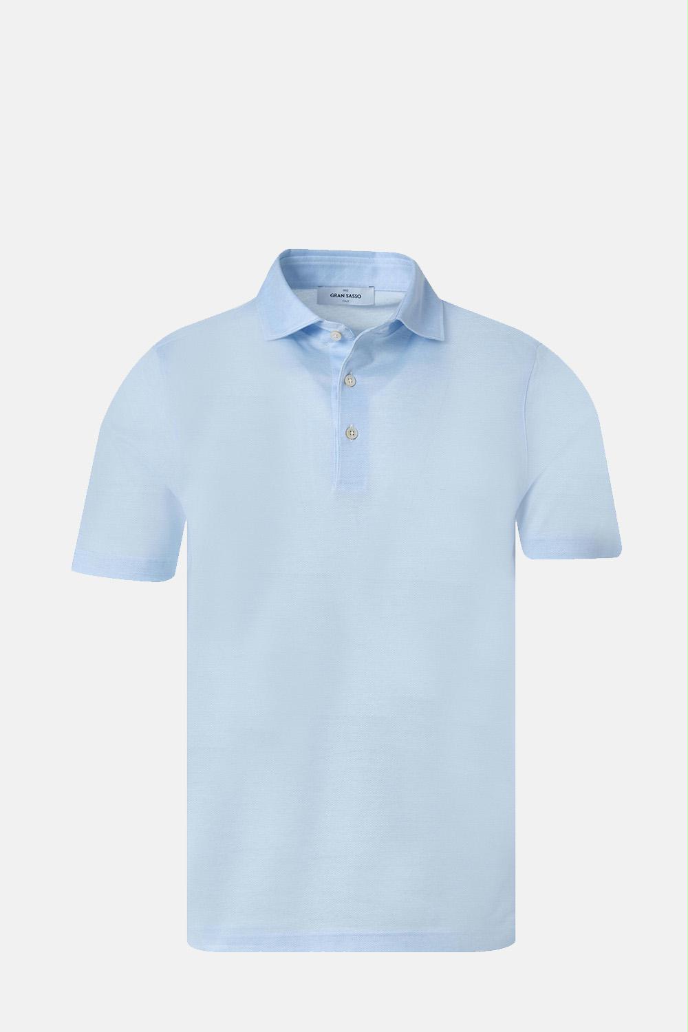 Gran Sasso - Mesh Cotton Polo Shirt