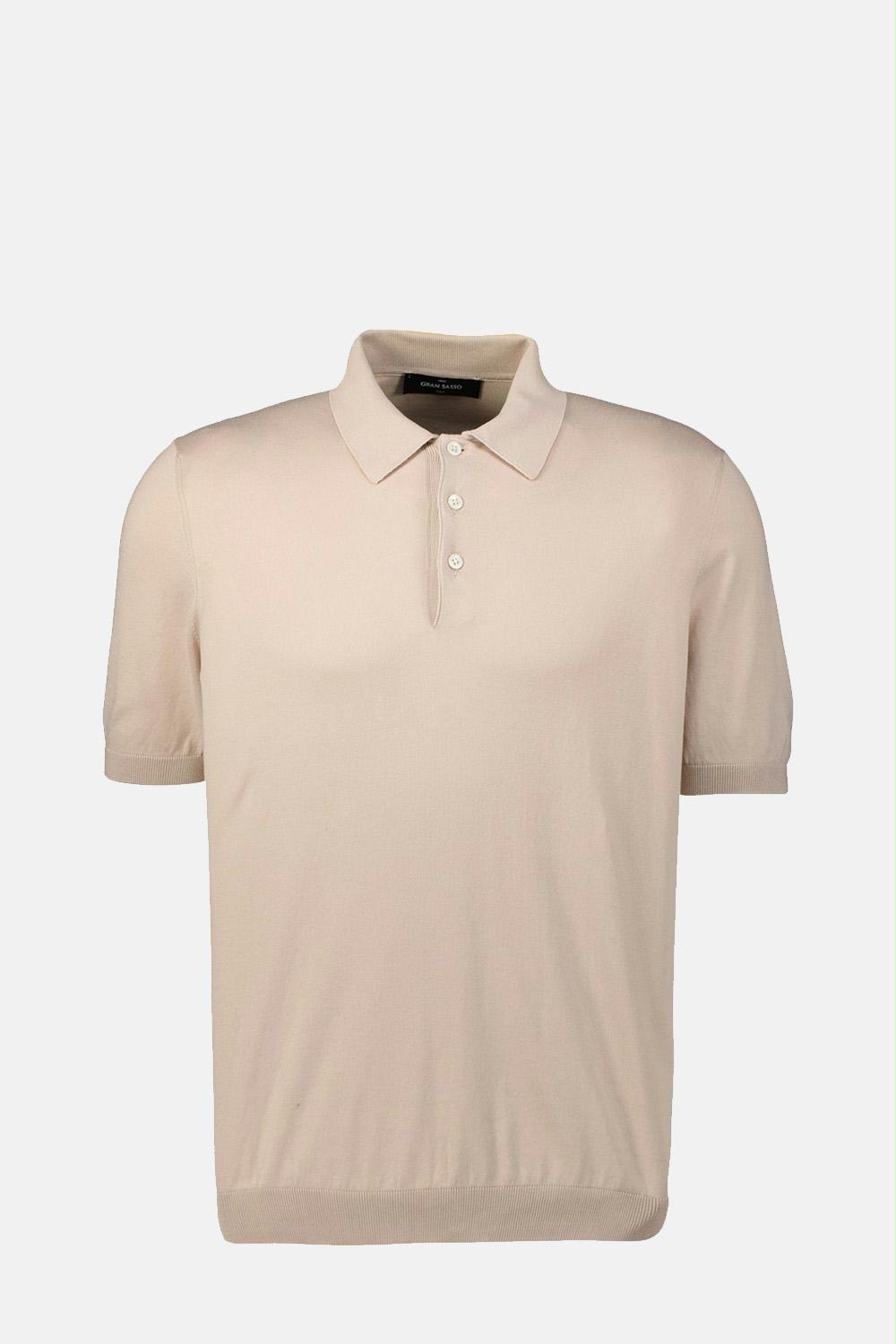 Gran Sasso - Tennis Knitted Cotton Polo