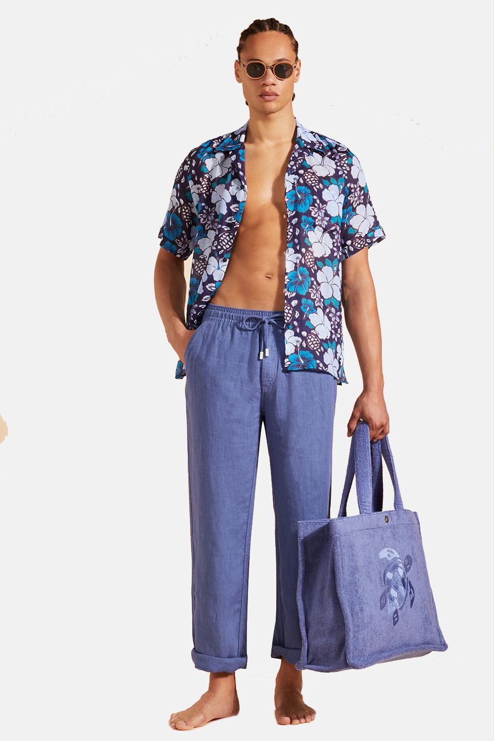 Vilebrequin - Pacau Pacha Linen Trousers