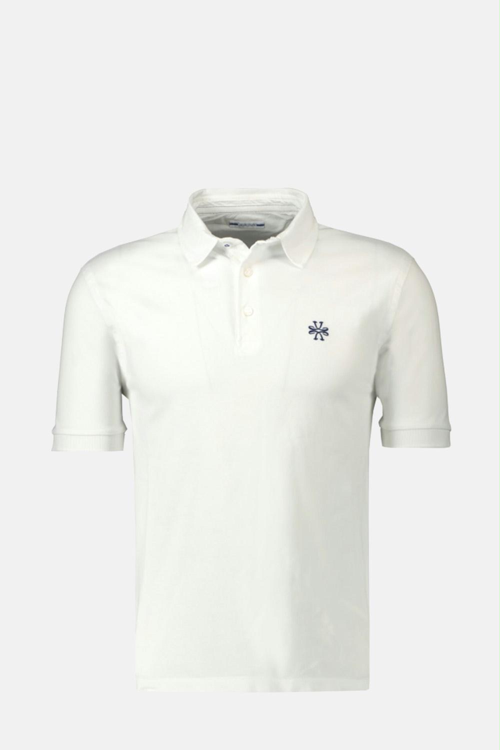 Jacob Cohën - Logo Embroidered Piquet Polo