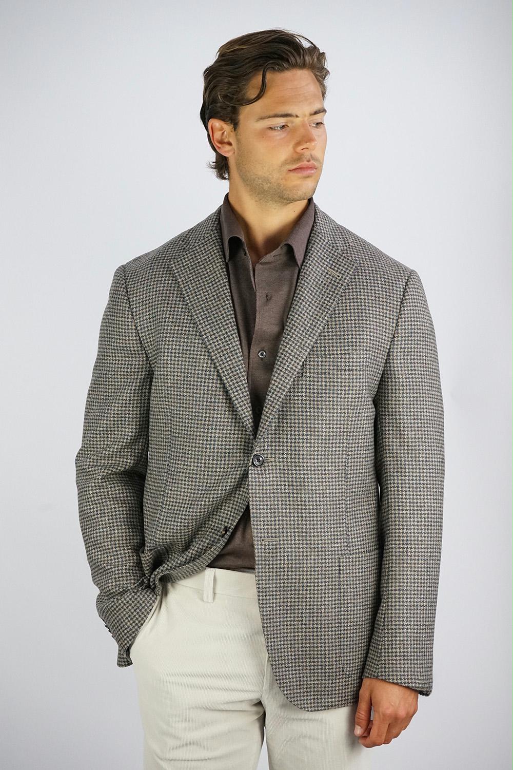 Corneliani - Pied De Poule Woolen Blazer