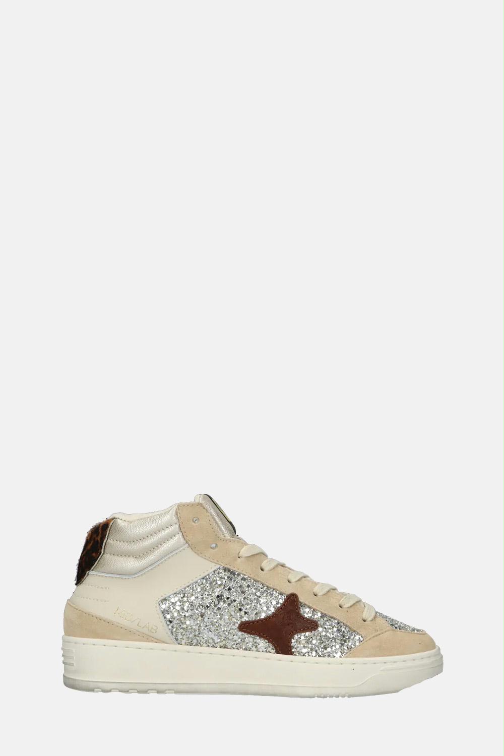 Ama Brand - 2970 Glittery Mid Sneaker