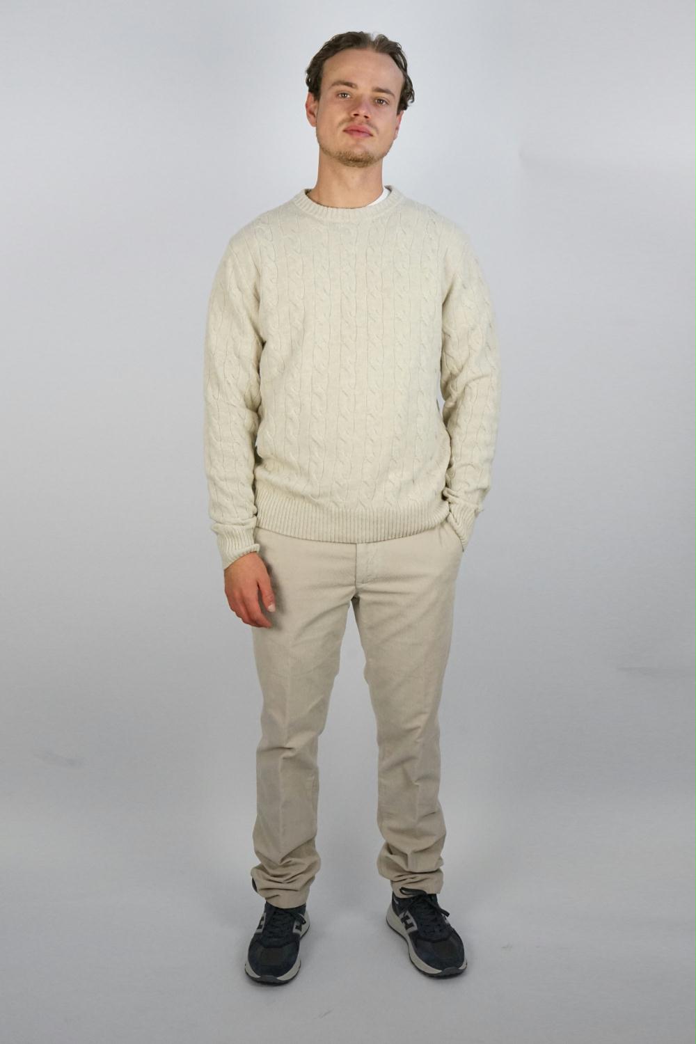Artu Napoli - Mani Soft Merino Cable Sweater