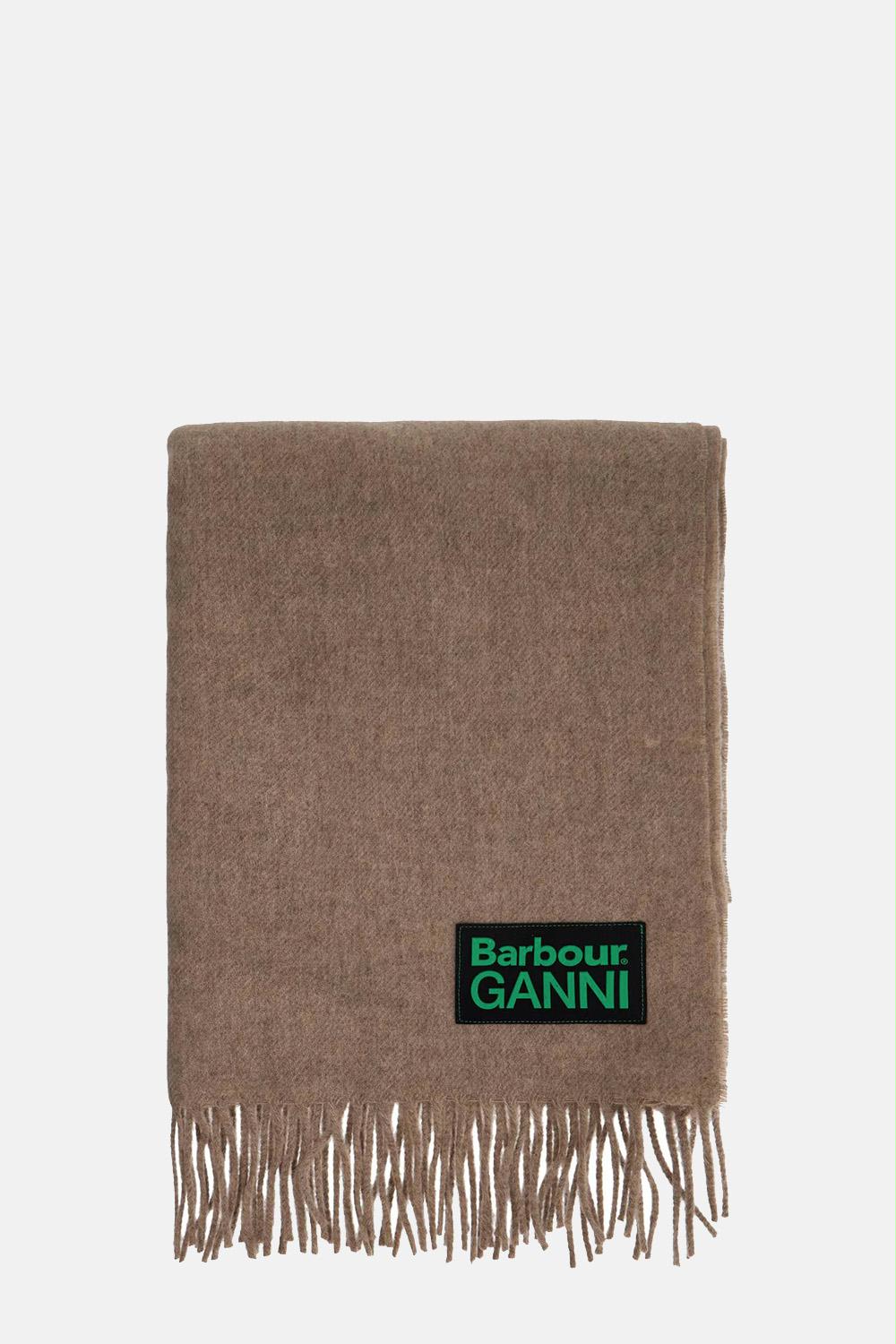Barbour - Barbour X Ganni Wool Scarf