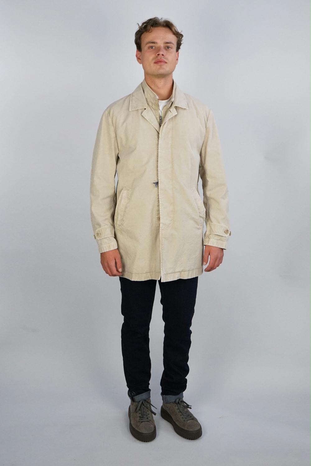 Fay - Garment-Dyed Morning Coat