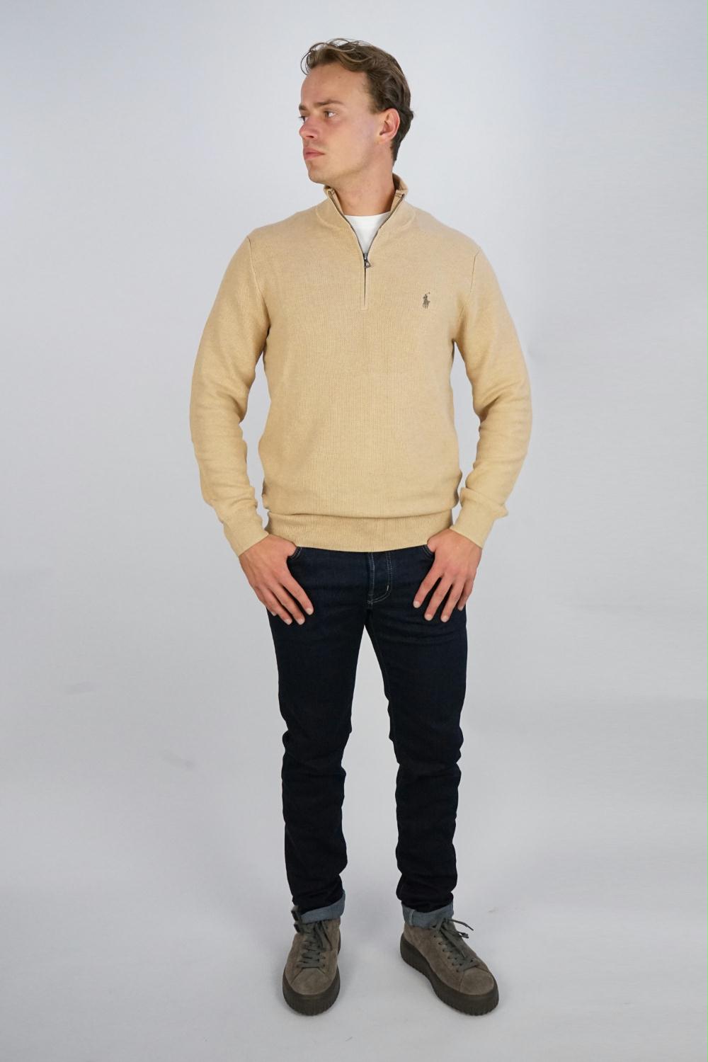 Polo Ralph Lauren - Quarter-Zip Knit Cotton Jumper