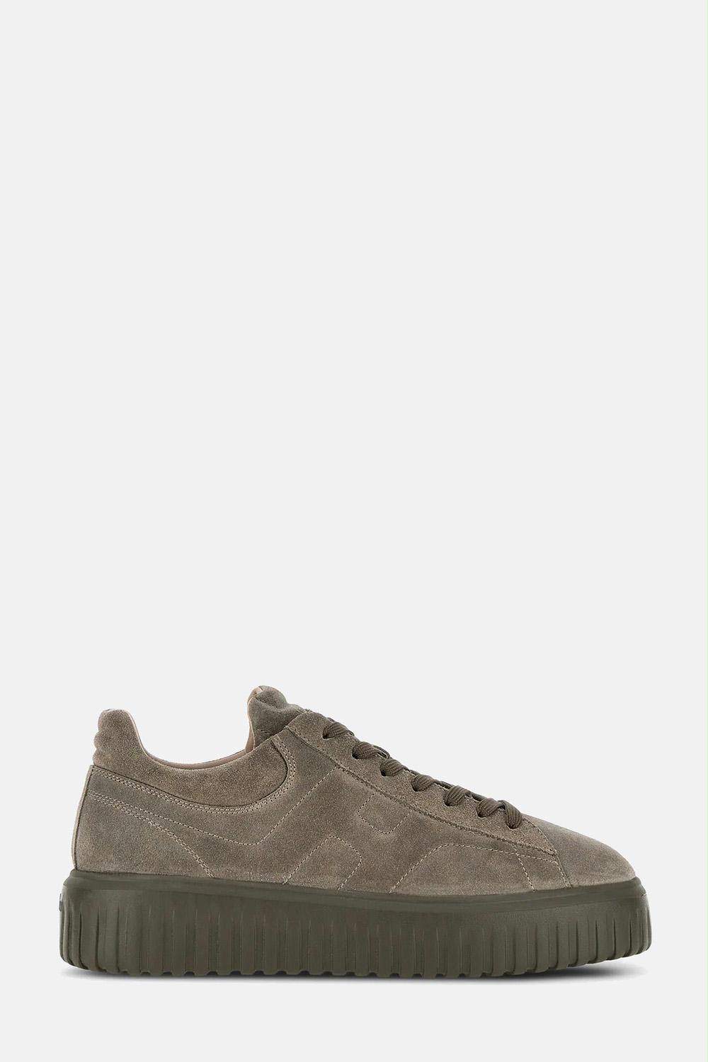 Hogan - H Stripes Suede Sneaker