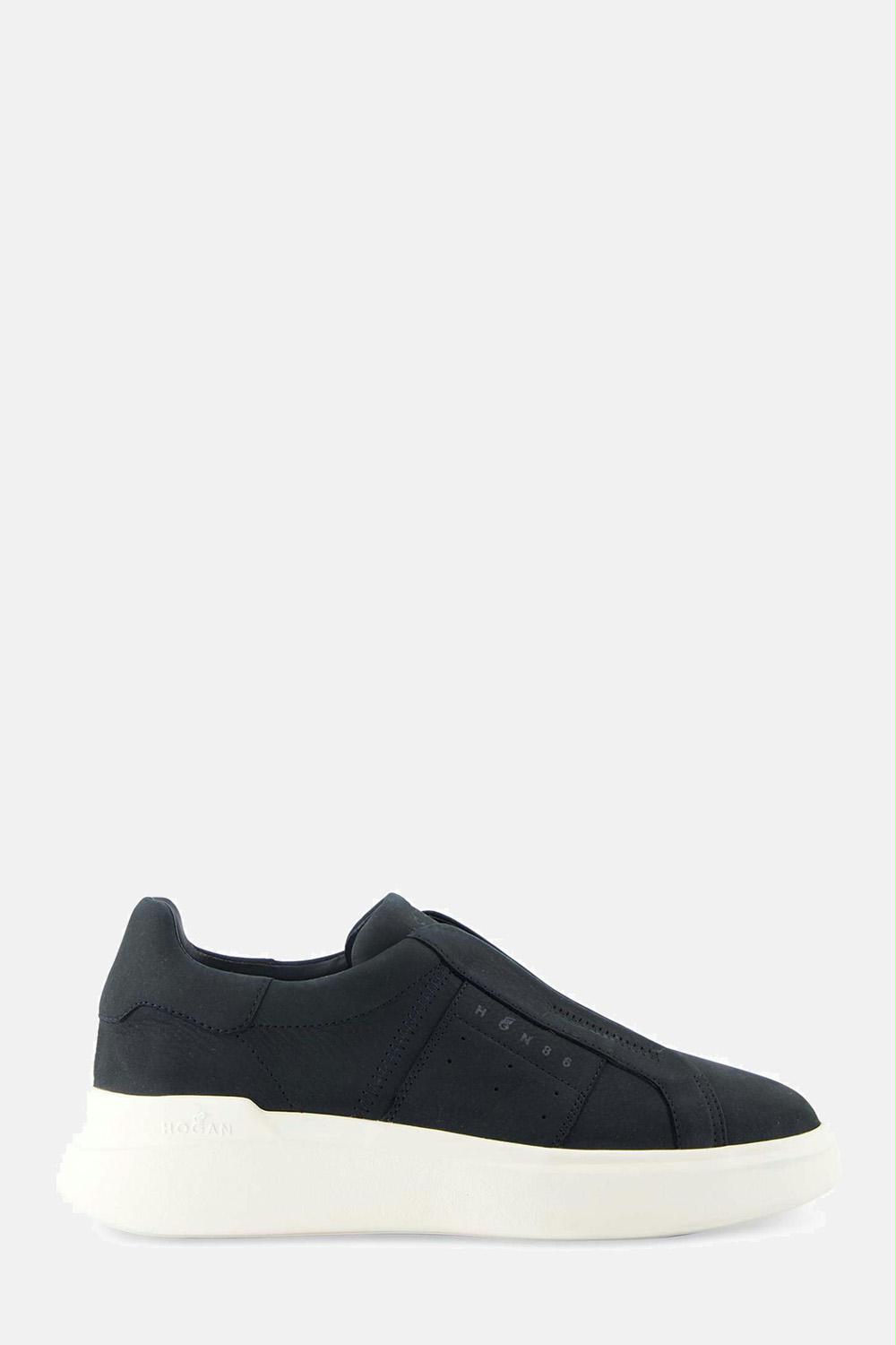 Hogan - H580 Nubuck Leather Slip-On