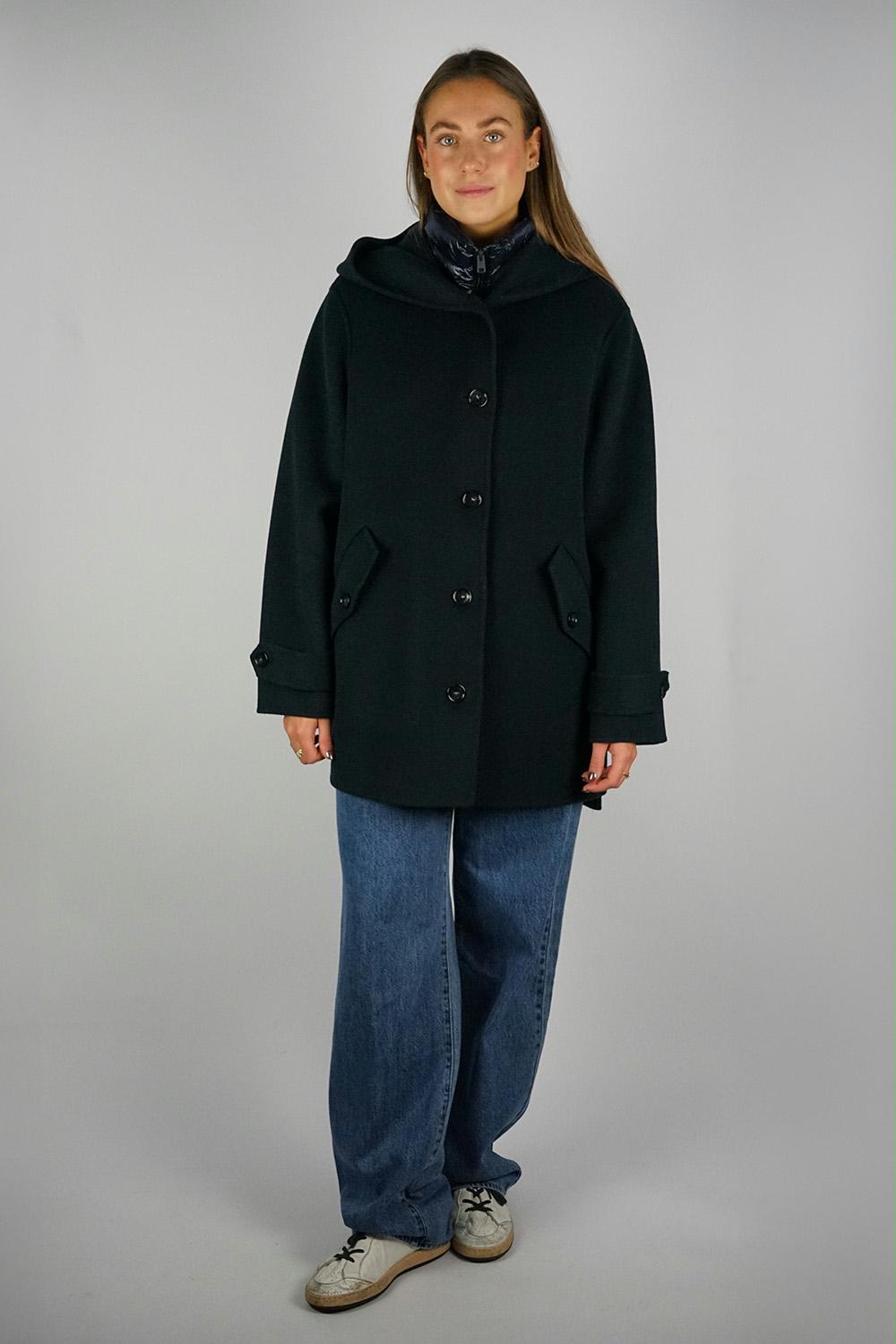 Woolrich - 3 in 1 Double Wool Parka Coat