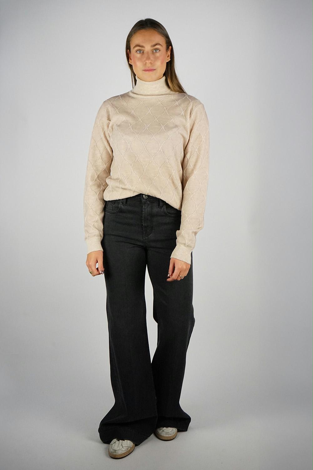 Jacob Cohën - Jacquard Turtleneck Jumper