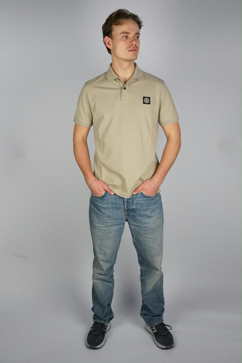 Stone Island - 22002SC Cotton Slim Polo Shirt