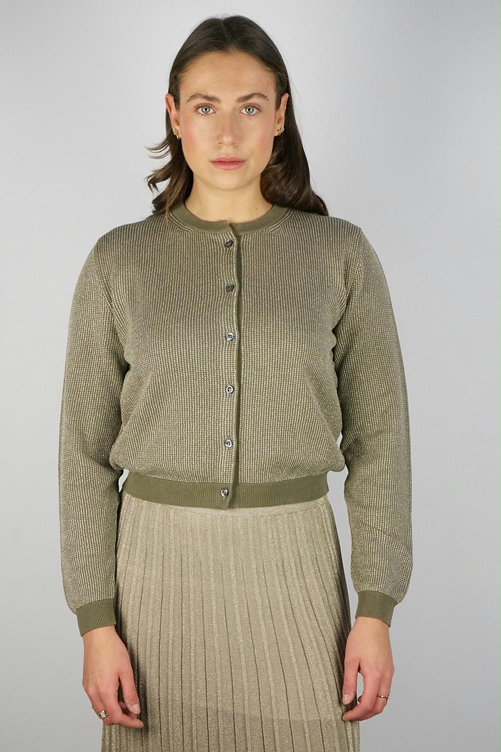 Gran Sasso - Sparkly Lurex Cardigan