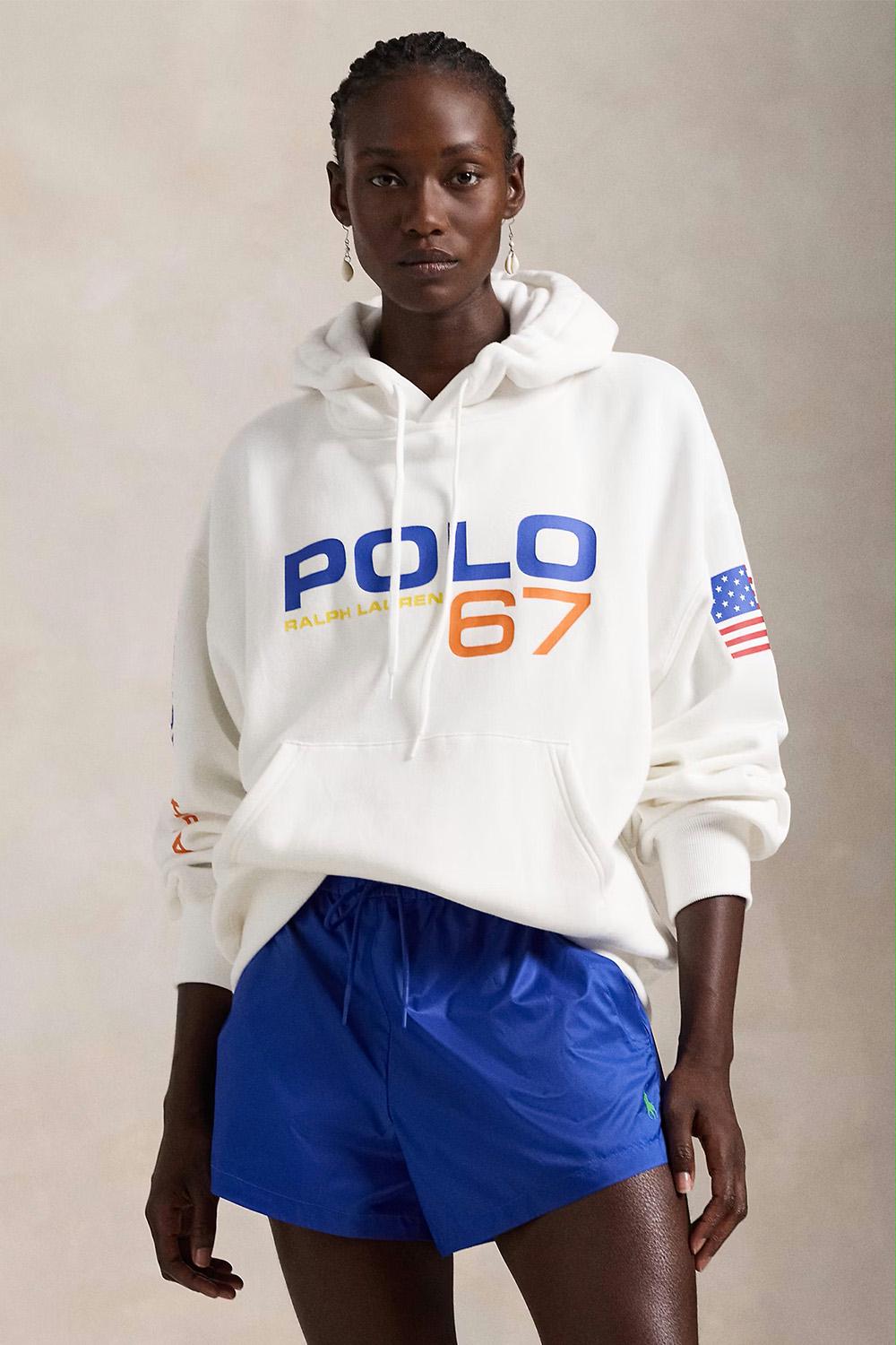 Polo Ralph Lauren - 67 Flag Logo Fleece Hoodie