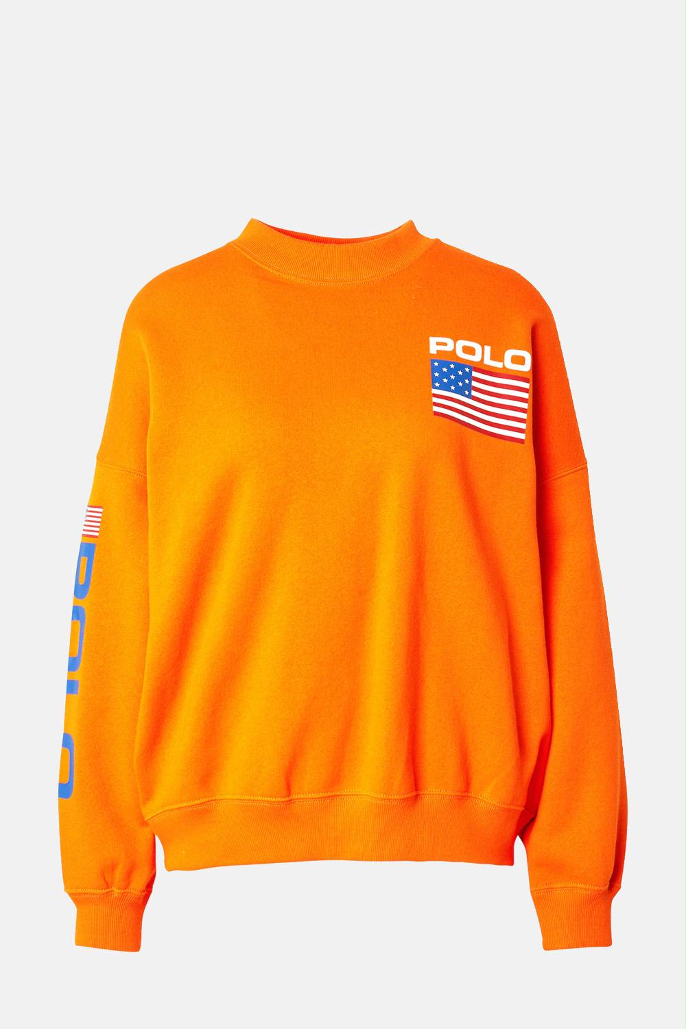 Polo Ralph Lauren - Flag Printed Cotton Sweater