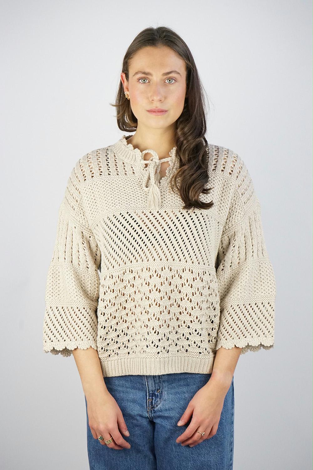 Repeat - Ajour Crochet Sweater