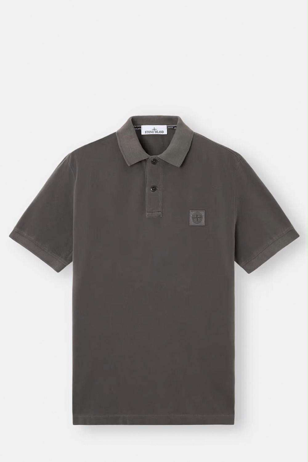 Stone Island - 22002SC Cotton Pique Polo