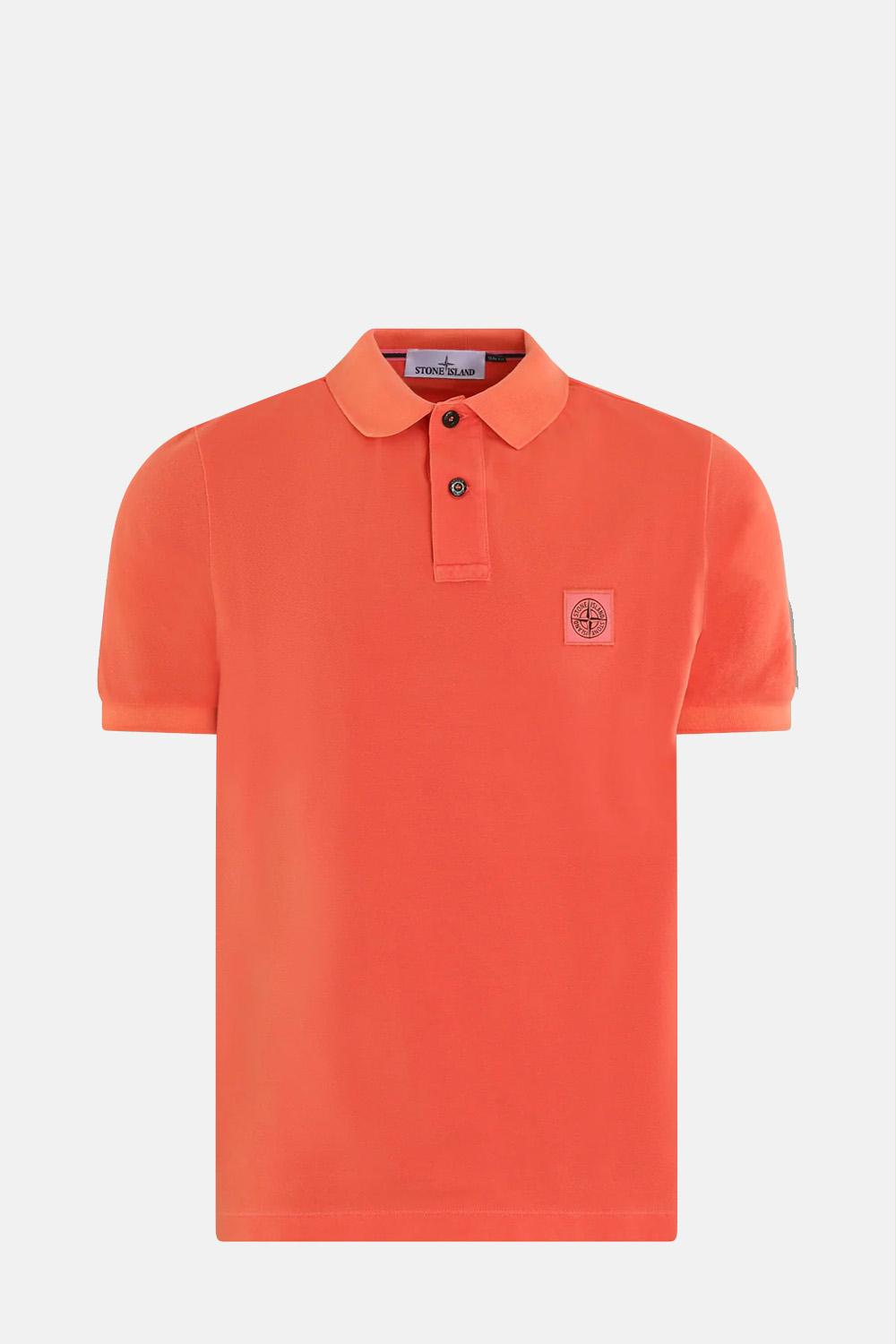 Stone Island - 22002SC Cotton Pique Polo