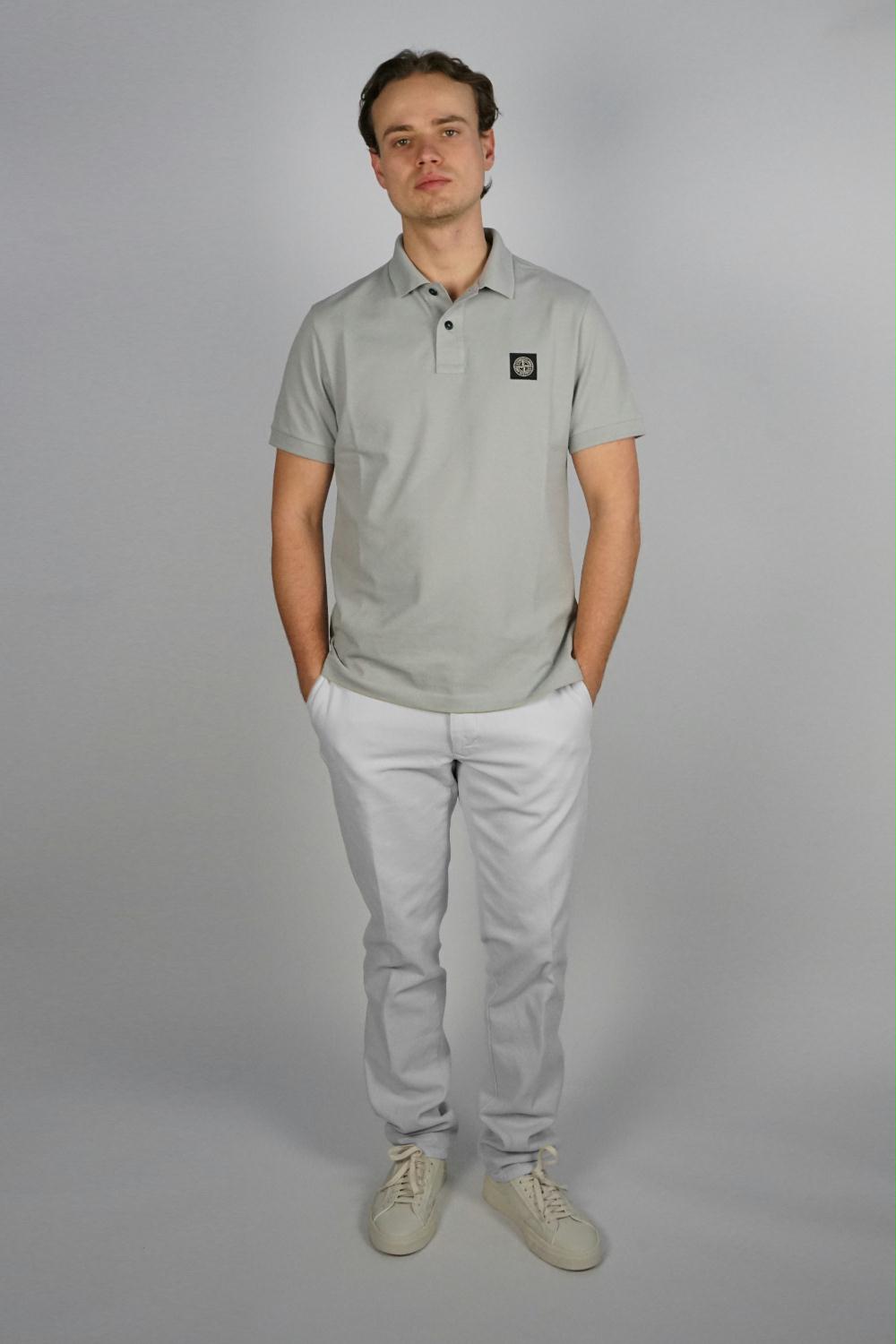 Stone Island - 22002SC Cotton Slim Polo Shirt