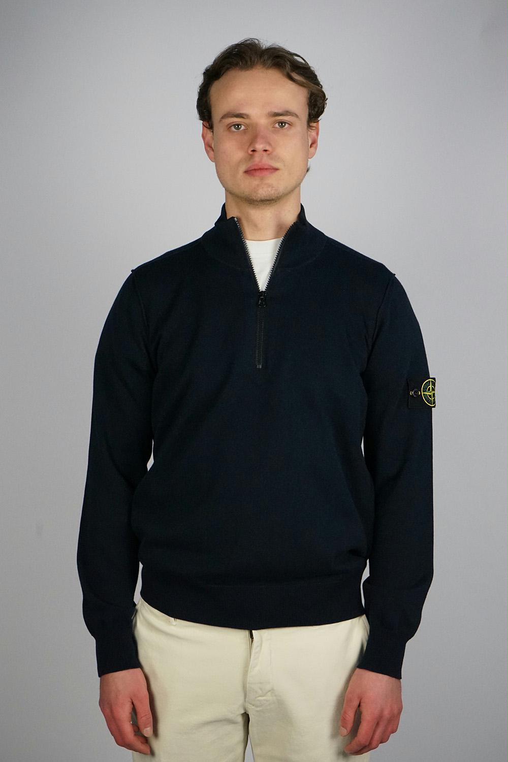 Stone Island - 5100063 Half-Zip Jumper