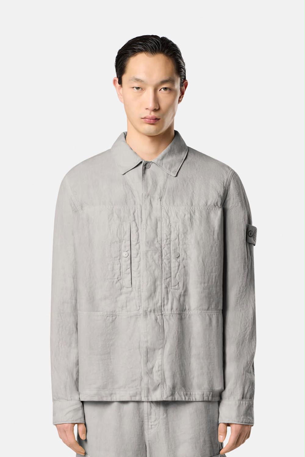 Stone Island - 1200010 Ghost Linen Overshirt