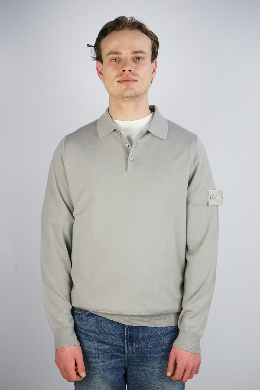 Stone Island - 5100071 Ghost Wool Polo Shirt