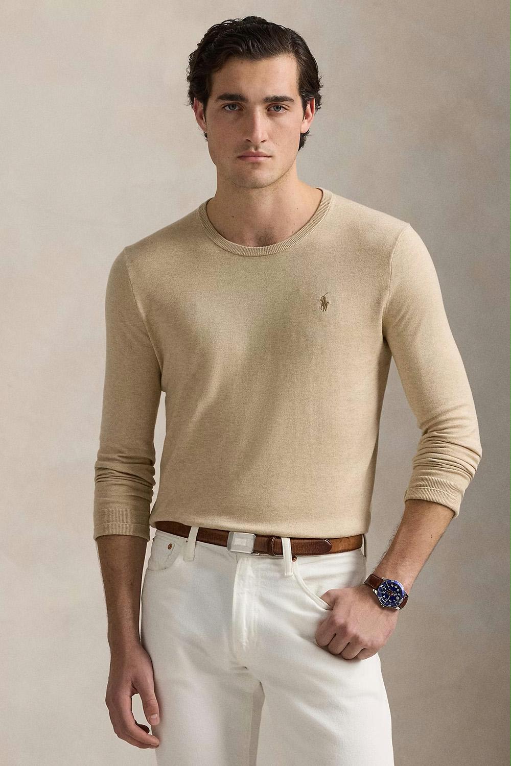 Polo Ralph Lauren - Texture Slim-Fit Cotton Jumper