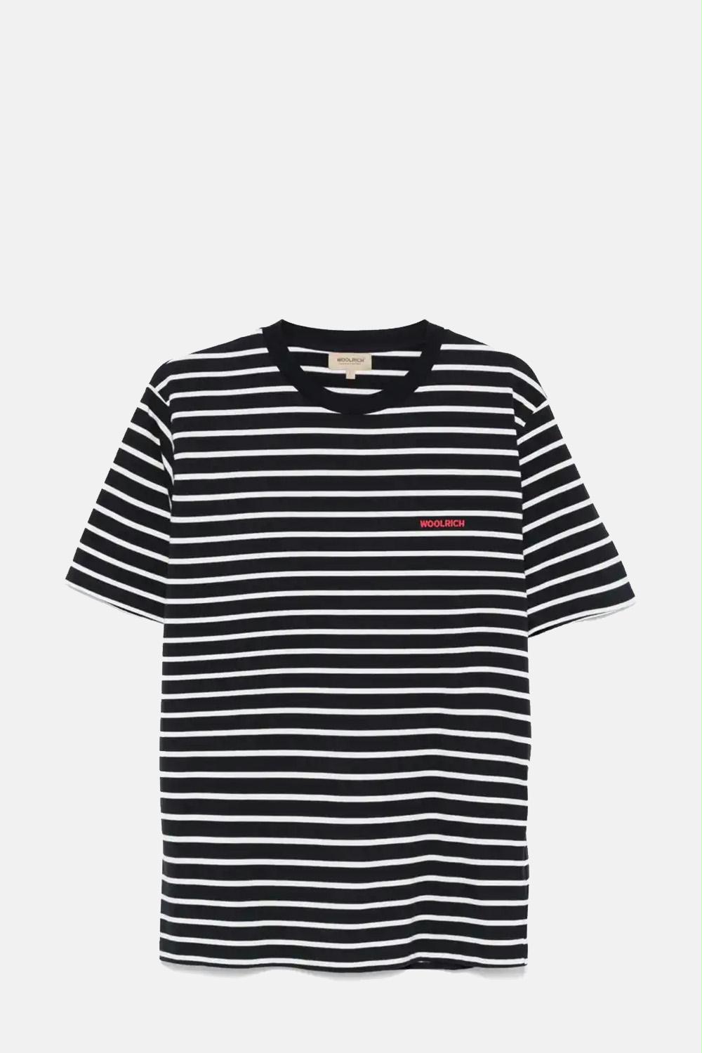 Woolrich - Striped Cotton T-Shirt