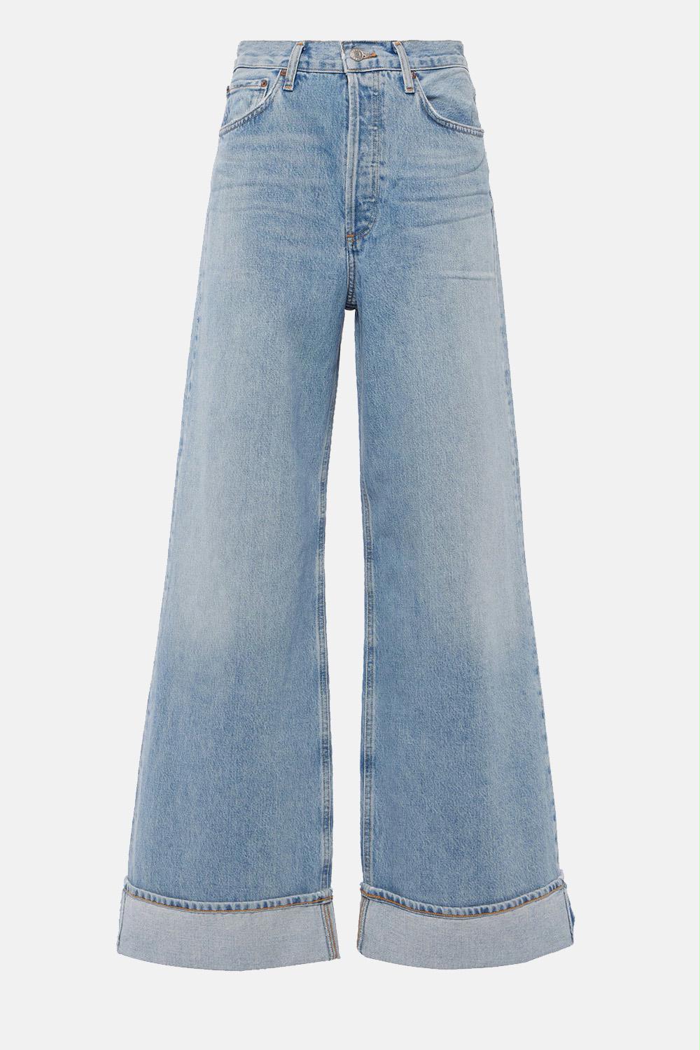 Agolde - Dame High Rise Wide Leg Jeans