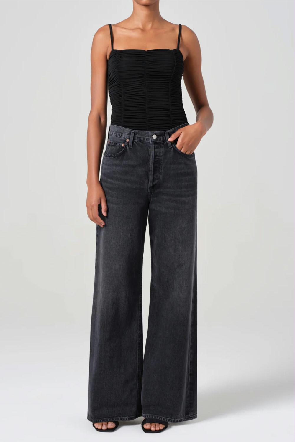 Agolde - Dame High-Rise Wide Leg Jeans