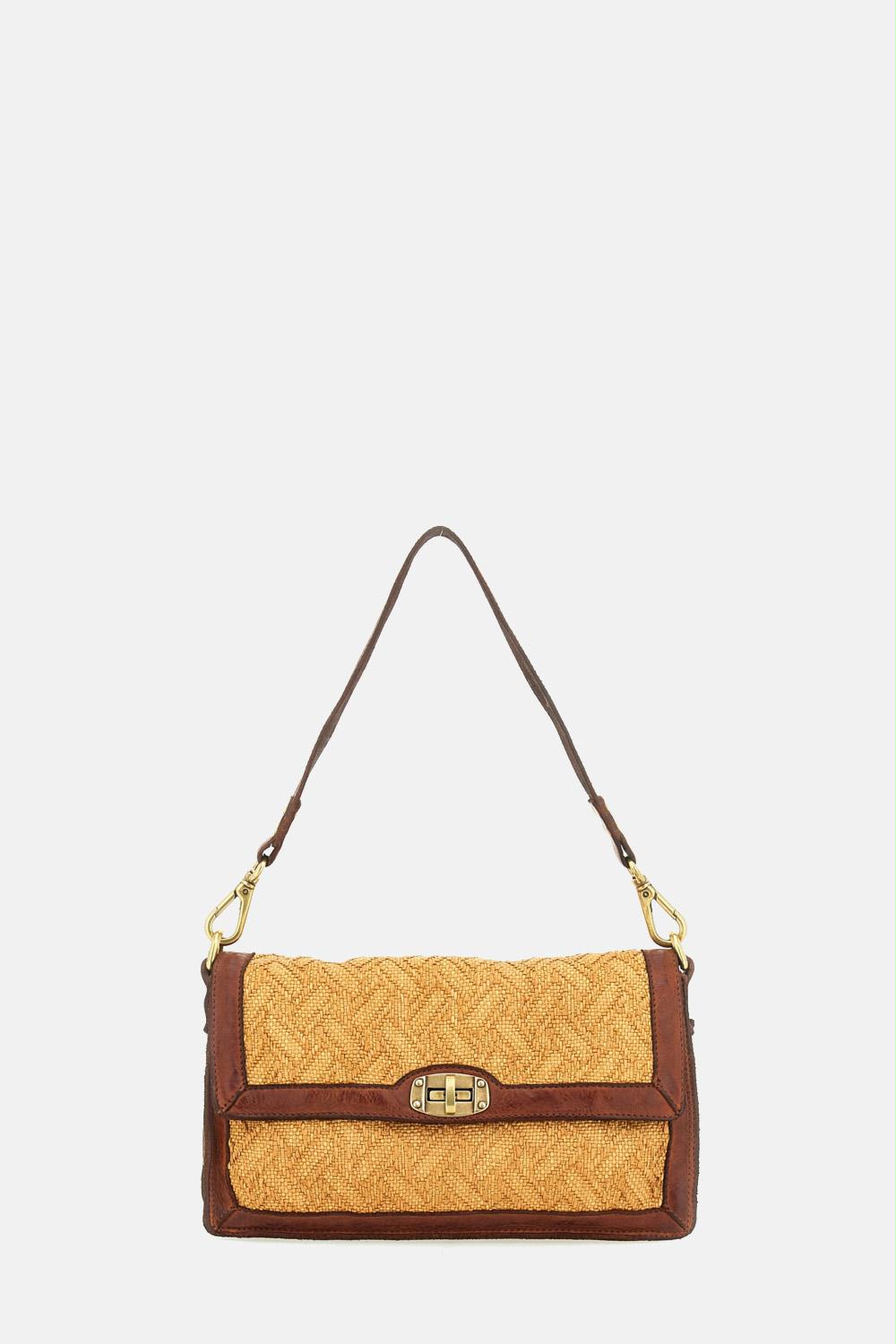 Campomaggi - Veracruz Straw Shoulder Bag