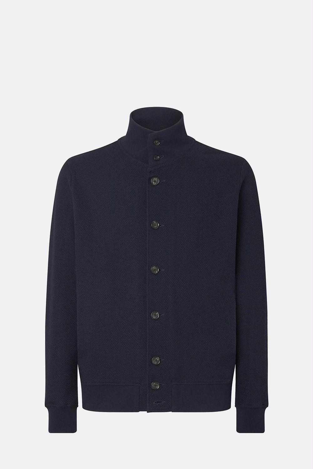 Corneliani - Honeycomb Pattern Cotton Jack