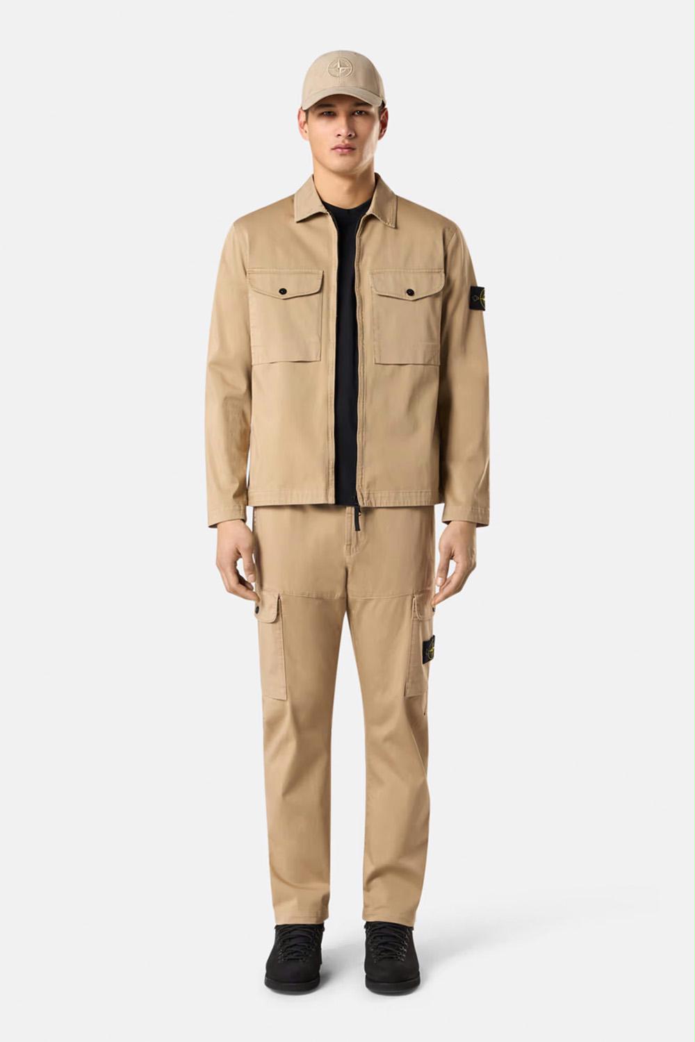 Stone Island - 3100339 Cotton Cargo Trousers