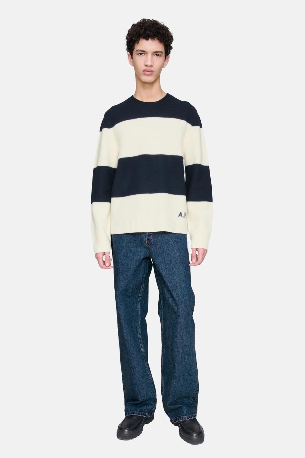 Alternative view of A.P.C. - Edwardo Wool Jumper