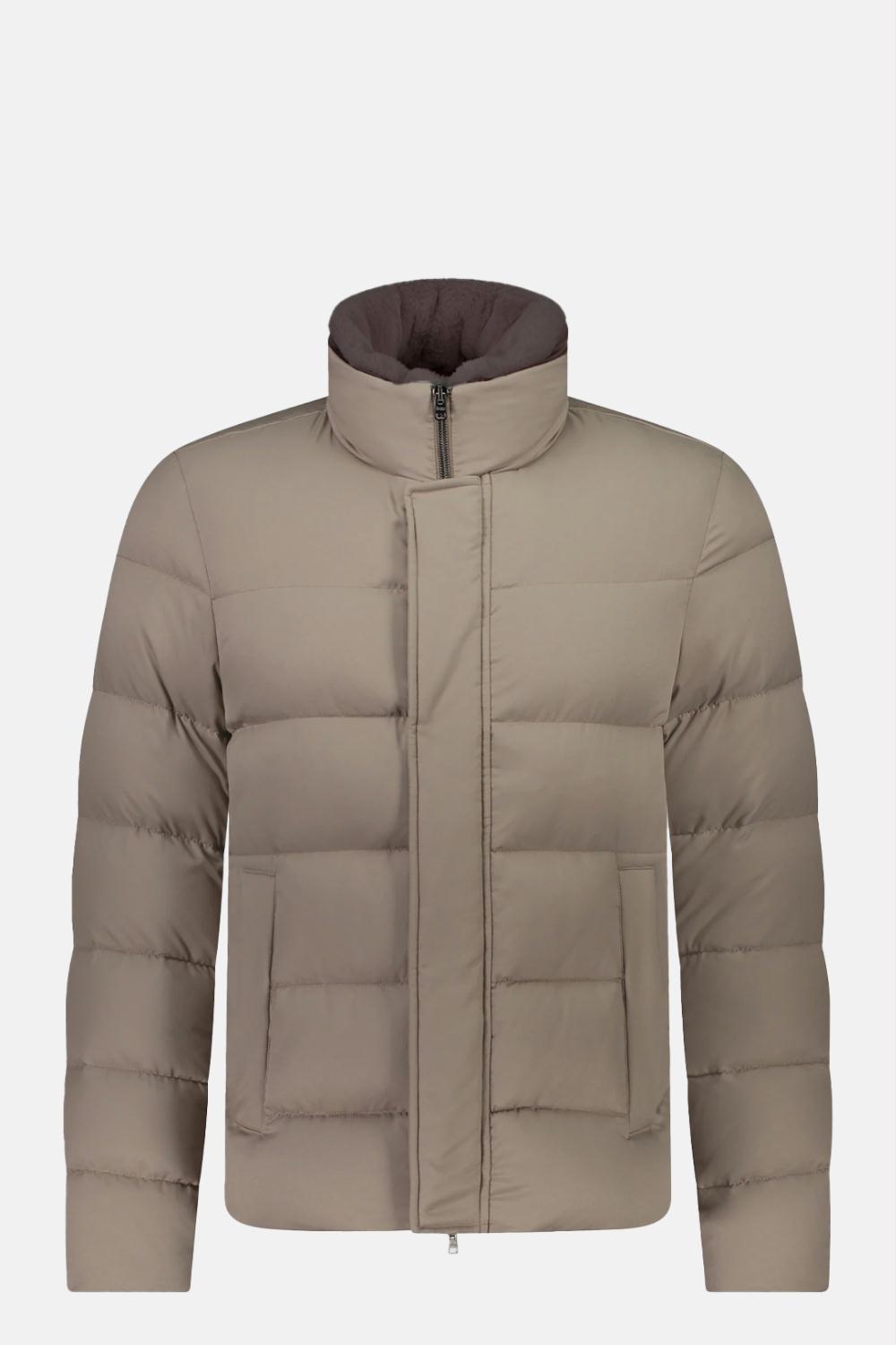 Herno - Bomber Down Jacket Fur