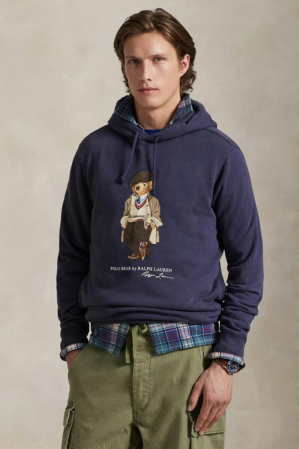 Polo Ralph Lauren - Polo Bear Fleece Cotton Hoodie