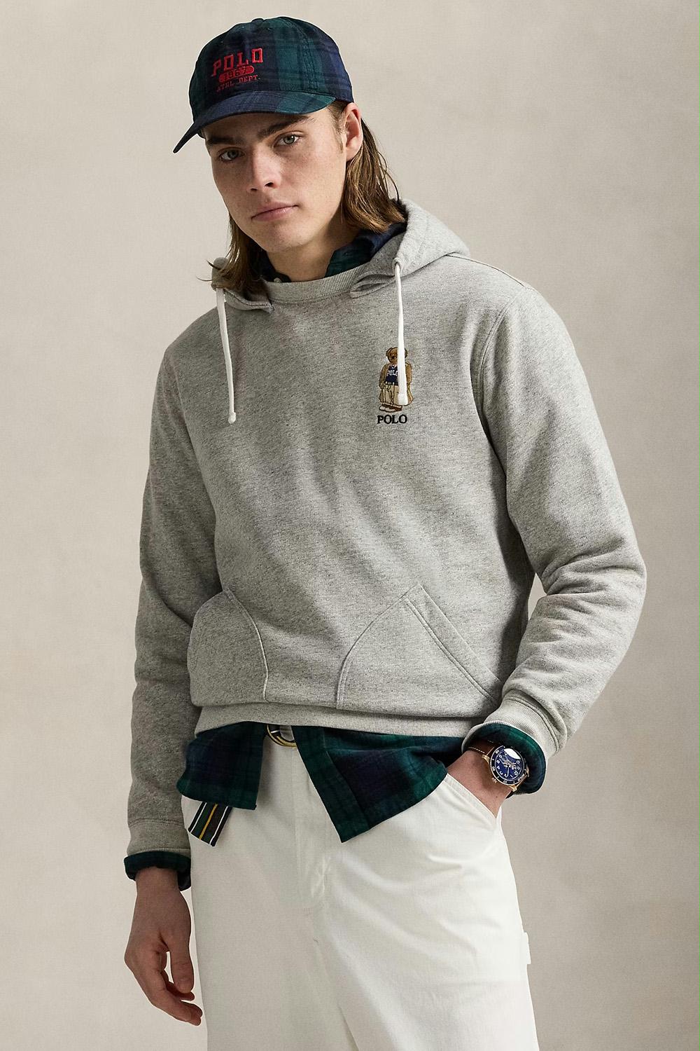 Polo Ralph Lauren - Polo Bear Fleece Cotton Hoodie