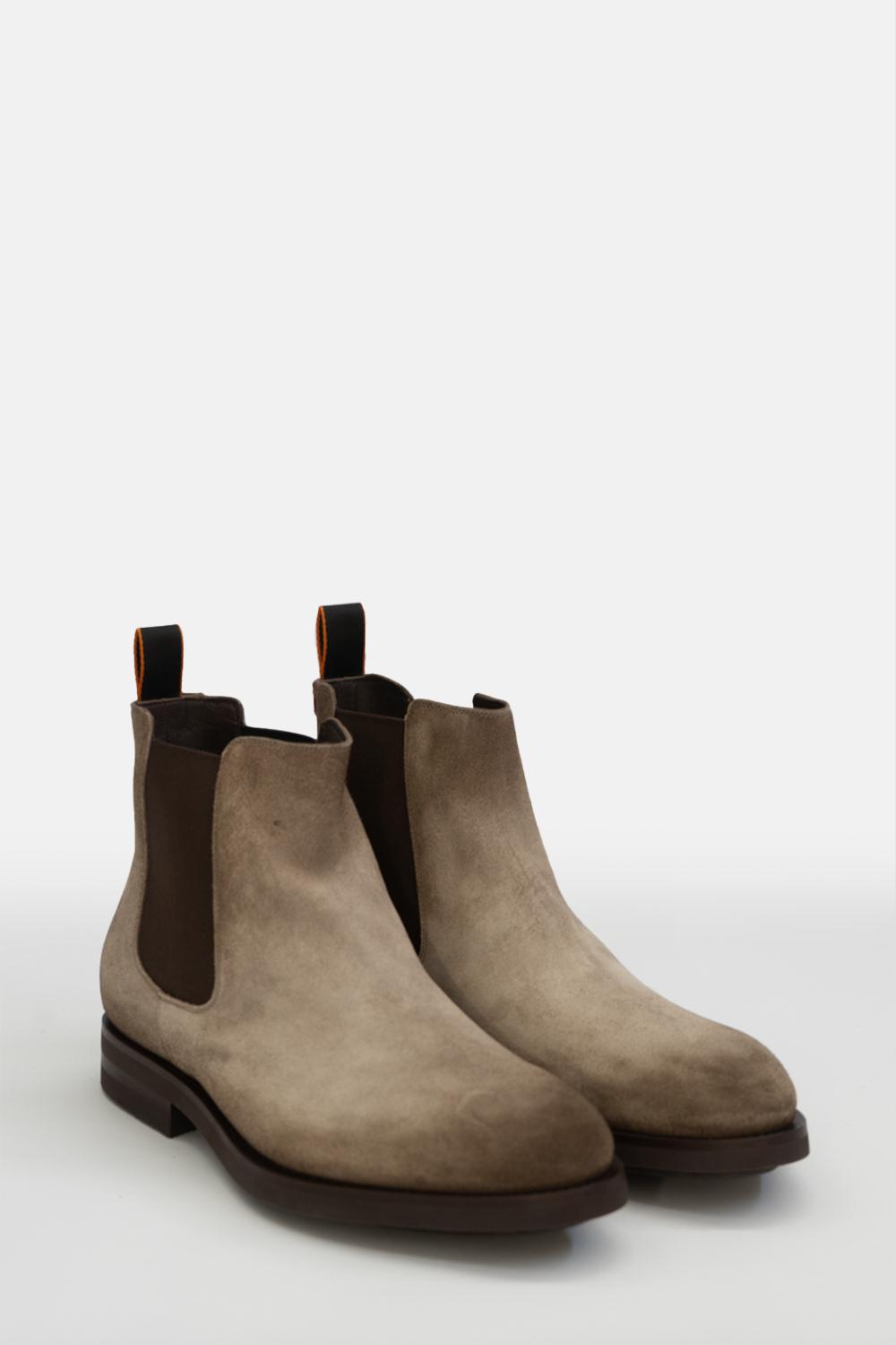 Alternative view of Santoni - Suede Chelsea Boot
